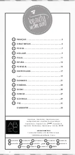 Предварительный просмотр 2 страницы abc beauty in the air BA1801 Instructions For Use Manual