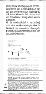 Preview for 10 page of abc beauty in the air BA1801 Instructions For Use Manual