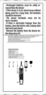 Preview for 7 page of abc beauty in the air BA201 Instructions For Use Manual