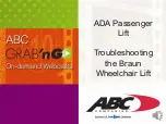 Предварительный просмотр 1 страницы abc Braun NL501 Series Troubleshooting Manual