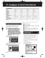 Preview for 8 page of abc ShredMaster CC175 Instruction Manual