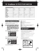 Preview for 12 page of abc ShredMaster CC175 Instruction Manual