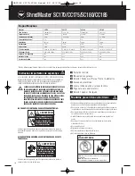 Preview for 16 page of abc ShredMaster CC175 Instruction Manual