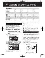 Preview for 18 page of abc ShredMaster CC185 Instruction Manual