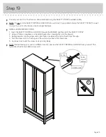 Предварительный просмотр 23 страницы abc Storage Cabinet Manual