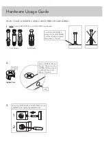 Предварительный просмотр 6 страницы abc Wall-mounted Bookcase With Door Instruction Booklet