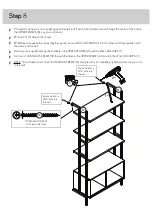 Preview for 14 page of abc Wall-mounted Bookcase With Door Instruction Booklet