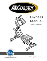 Preview for 1 page of AbCoaster ABS2003 Owner'S Manual