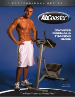 Предварительный просмотр 2 страницы AbCoaster Pro Owner'S Manual