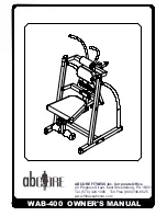 Предварительный просмотр 1 страницы ABCORE WAB-400 Owner'S Manual