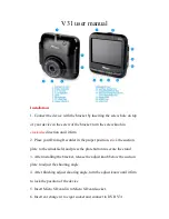 Abee V31 User Manual preview