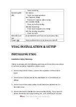 Preview for 6 page of Abee V56G User Manual