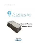 Abeeway Industrial Tracker Reference Manual preview