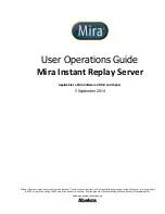 Preview for 1 page of Abekas Mira User'S Operation Manual