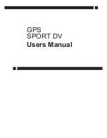 Abel SPORT DV User Manual preview