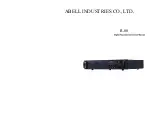 Предварительный просмотр 1 страницы Abell R-80 Instruction Manual