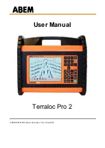 abem Terraloc Pro 2 User Manual preview