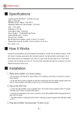 Preview for 4 page of Abestorm Hurricane 140P User Manual