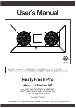 Abestorm NeatyFresh Pro User Manual preview