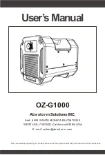 Preview for 1 page of Abestorm OZ-G1000 User Manual