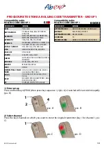 Preview for 13 page of Abexo EGO32 User Manual