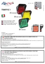 Abexo TRAFFIC 1 Assembly And Use Instructions preview