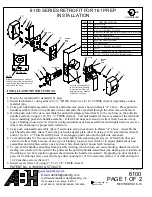 ABH 6100 Series Installation Instructions preview