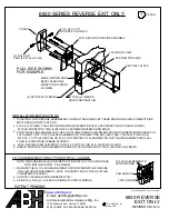 Предварительный просмотр 1 страницы ABH 6830 Series Installation Instructions