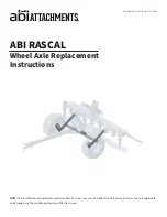 Preview for 1 page of ABI Attachments ABI RASCAL Instructions Manual