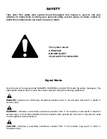 Preview for 2 page of ABI Attachments ACYCMO72 Operator'S Manual