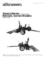 Предварительный просмотр 1 страницы ABI Attachments Infield Rascal Pro Owner'S Manual