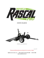 Preview for 1 page of ABI Attachments Infield Rascal Pro Setup Manual