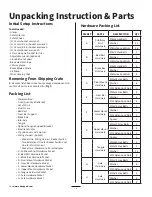 Preview for 8 page of ABI Attachments Workman XL Owner'S Manual