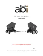 Preview for 1 page of abi Elite Ground Drive Setup Manual