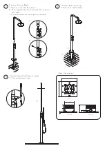 Предварительный просмотр 4 страницы abi SOLA OUTDOOR SHOWER SET Installation Manual