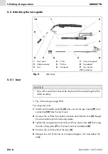 Предварительный просмотр 24 страницы Abicor Binzel ABIMIG 452DW Operating Instructions Manual