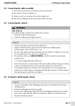 Preview for 21 page of Abicor Binzel ABIMIG GRIP W Series Operating Instructions Manual