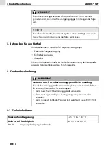 Preview for 4 page of Abicor Binzel ABIMIG WT Operating Instructions Manual