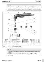 Предварительный просмотр 47 страницы Abicor Binzel ABIPLAS 71 HF Operating Instructions Manual