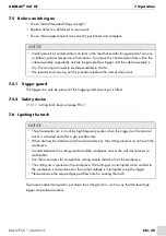 Preview for 55 page of Abicor Binzel ABIPLAS 71 HF Operating Instructions Manual