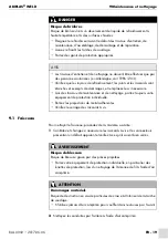 Preview for 59 page of Abicor Binzel ABIPLAS WELD 100 W Operating Instructions Manual