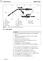 Preview for 10 page of Abicor Binzel ABIROB 350GC Operating Instructions Manual