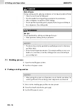 Preview for 38 page of Abicor Binzel ABIROB A Series Operating Instructions Manual