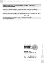 Предварительный просмотр 8 страницы Abicor Binzel Abirob W600 Instruction Leaflet