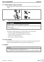 Предварительный просмотр 21 страницы Abicor Binzel ABITIG 17 Operating Instructions Manual