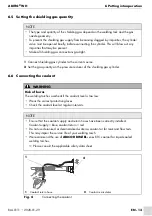 Предварительный просмотр 33 страницы Abicor Binzel Abitig WH 220W70 Operating Instructions Manual