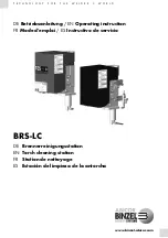 Abicor Binzel BRS-LC Operating Instruction предпросмотр