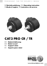 Предварительный просмотр 1 страницы Abicor Binzel CAT3 PRO Operating Instruction