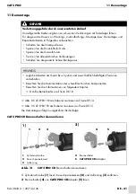 Предварительный просмотр 21 страницы Abicor Binzel CAT3 PRO Operating Instruction