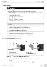 Предварительный просмотр 43 страницы Abicor Binzel CAT3 PRO Operating Instruction